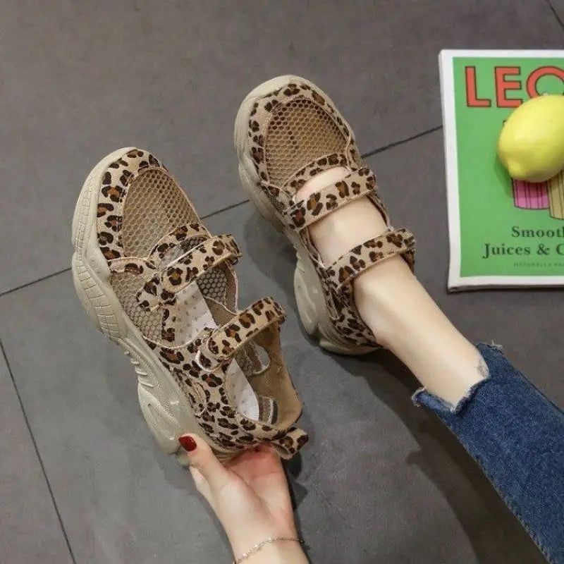 Basket léopard scratch.