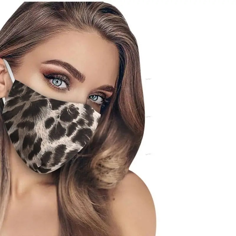 Masque léopard.