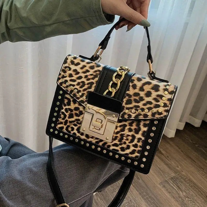 Sac à main léopard