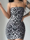 Robe Léopard Femme Sexy Club