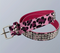Ceinture Léopard Classique Rose