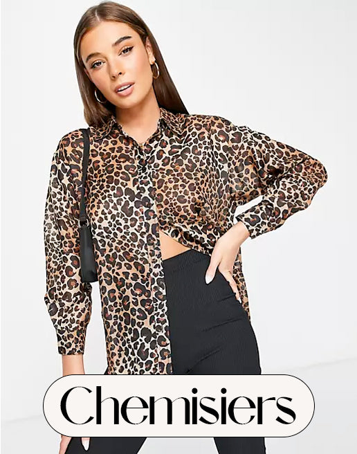 chemisier léopard
