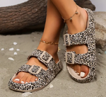 Sandales Léopard Rétro Confort EVA - Vignette | My Léopard