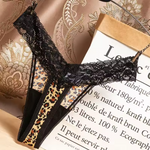 Leopard Lace Thong - Vignette | My Léopard