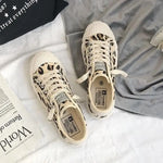 Baskets Femme Léopard Classiques Beiges - Vignette | My Léopard