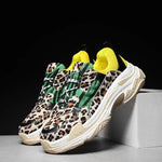 Baskets Jaunes et Léopard - Vignette | My Léopard