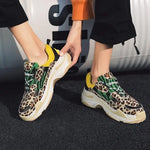 Baskets Jaunes et Léopard - Vignette | My Léopard