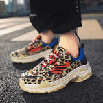 Baskets Léopard et Rouges - Vignette | My Léopard