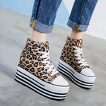 Baskets Montantes Léopard - Vignette | My Léopard