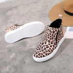 Baskets Montantes Léopard Beige - Vignette | My Léopard