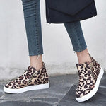 Baskets Montantes Léopard Zippées - Vignette | My Léopard