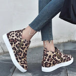 Baskets Montantes Léopard Zippées - Vignette | My Léopard