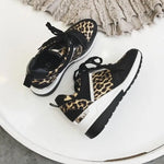 Baskets Noires et Léopard - Vignette | My Léopard
