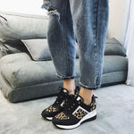 Baskets Noires et Léopard - Vignette | My Léopard