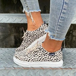 Baskets Plateforme Léopard Beige - Vignette | My Léopard