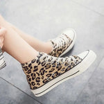 Baskets Toile Léopard - Vignette | My Léopard