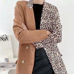 Leopard Print and Brown Blazer - Vignette | My Léopard