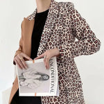 Leopard Print and Brown Blazer - Vignette | My Léopard