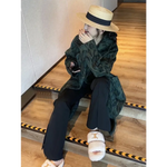 Green Oversized Leopard Print Blazer - Vignette | My Léopard