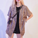 Blazer Léopard à Manches Courtes - Vignette | My Léopard