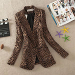 Fitted Leopard Blazer - Vignette | My Léopard