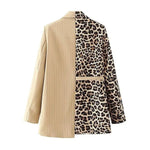 Leopard and striped blazer - Vignette | My Léopard