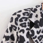 Blazer Léopard Noir et Blanc - Vignette | My Léopard