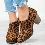 Bottines Imprimées Léopard Basses - Vignette | My Léopard