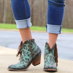 Bottines Léopard Femme à Franges - Vignette | My Léopard