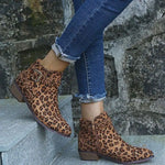 Botines planos de leopardo - Vignette | My Léopard