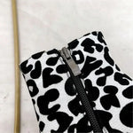 White Leopard Pointed Ankle Boots - Vignette | My Léopard
