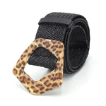 Leopard Oval Buckle Belt - Vignette | My Léopard