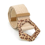 Leopard Oval Buckle Belt - Vignette | My Léopard