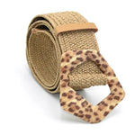 Ceinture Boucle Ovale Léopard Marron - Vignette | My Léopard