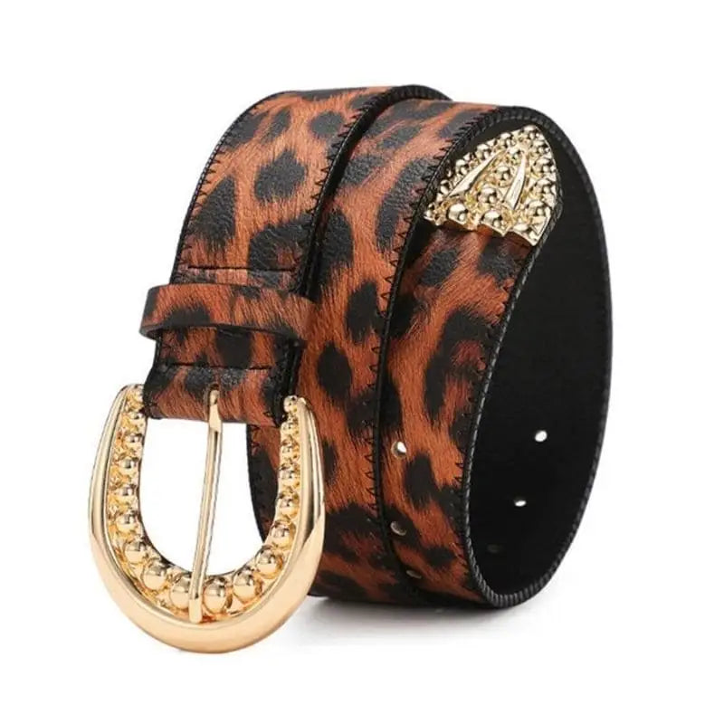 Leopard Belt with Gold Buckle | My Leopard display picture 1