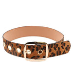 Women's Leopard Eyelet Belt - Vignette | My Léopard