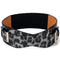 Ceinture léopard large grise.