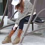 Ribbed Leopard Socks - Vignette | My Léopard