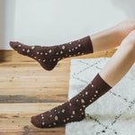 Chaussettes Léopard Femme Marron - Vignette | My Léopard