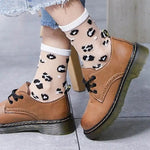 Transparent Leopard Socks - Vignette | My Léopard