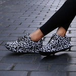 Chaussures Baskets Léopard Grises - Vignette | My Léopard