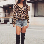 Chemisier Femme Imprimé Léopard - Vignette | My Léopard