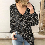 Leopard Print Women's Blouse - Vignette | My Léopard