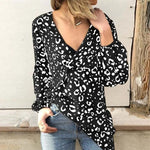 Leopard Print Women's Blouse - Vignette | My Léopard