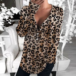 Chemisier Femme Léopard Chic Beige - Vignette | My Léopard