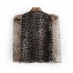 Chemisier Femme Léopard Élégant - Vignette | My Léopard