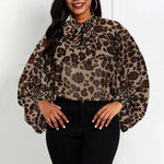Chemisier Femme Léopard Raffiné - Vignette | My Léopard