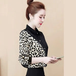 Chemisier Imprimé Léopard et Noir - Vignette | My Léopard