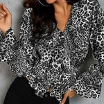 Chemisier Léopard à Froufrous - Vignette | My Léopard