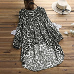 Chemisier Léopard Asymétrique - Vignette | My Léopard